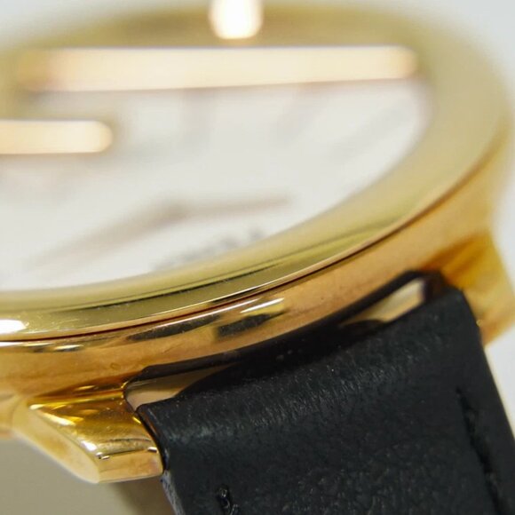 FENDI Runaway 71000M Gold Plated Leather Quartz Watch - Picture 3 of 16